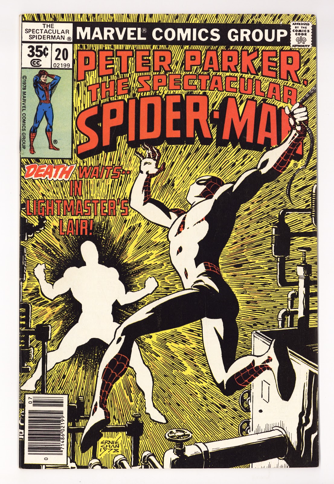 The Spectacular Spider-Man Vol 1 20  Mid Grade   (1978)     