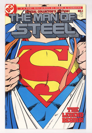 The Man of Steel Vol 1 1 High Grade (1986)