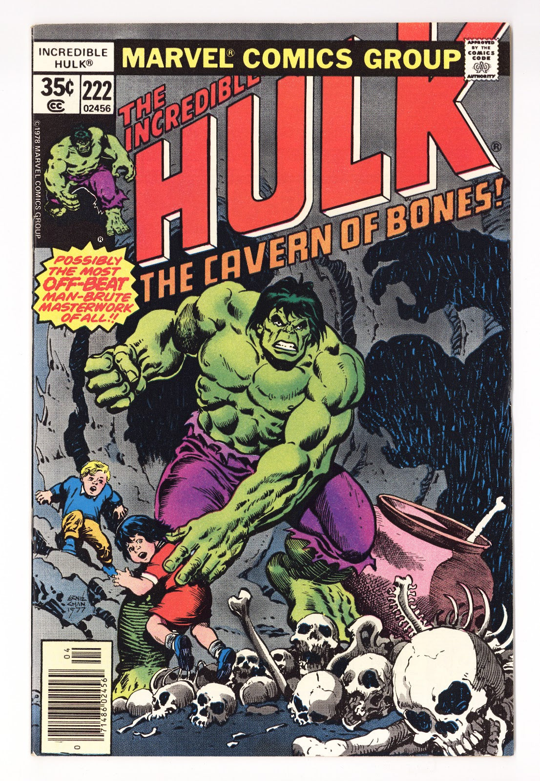 The Incredible Hulk Vol 1 222  Mid Grade   (1978)     