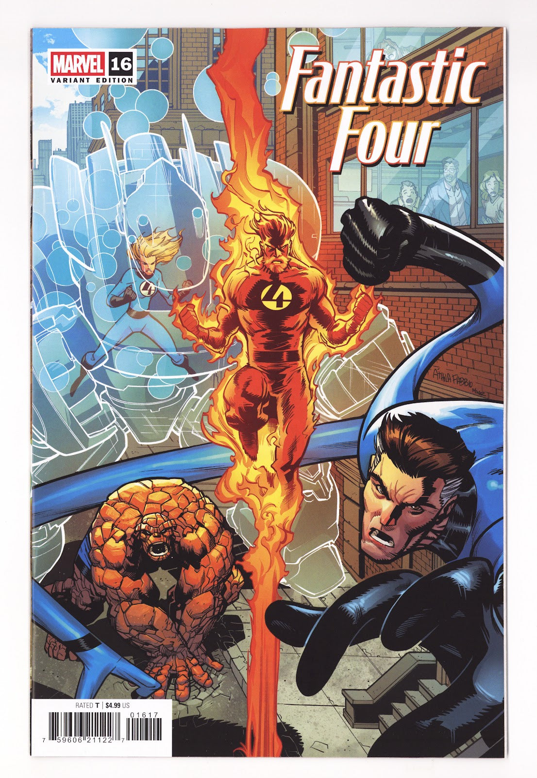 Fantastic Four Vol 8 16 Fabbio Incentive NM (9.4) NM (9.4) (2026)