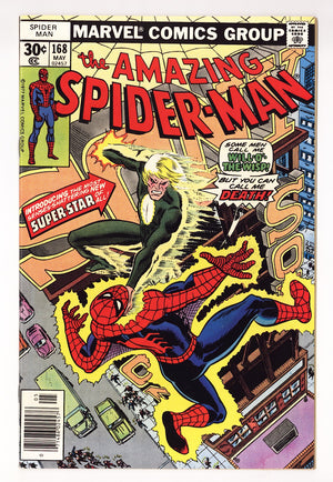 The Amazing Spider-Man Vol 1 168  VF+ (8.5)   (1977)