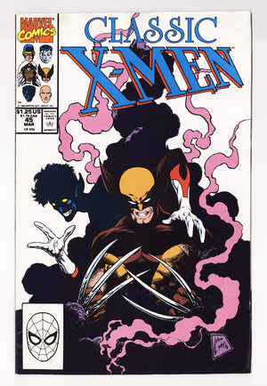 Classic X-Men 45 Mid Grade (1990) Direct