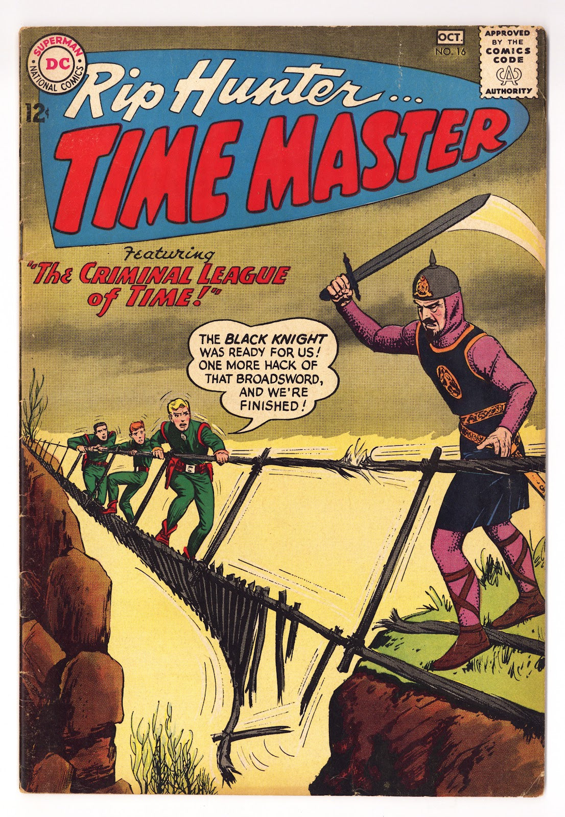Rip Hunter... Time Master   16  VG+ (4.5)   (1963)     
