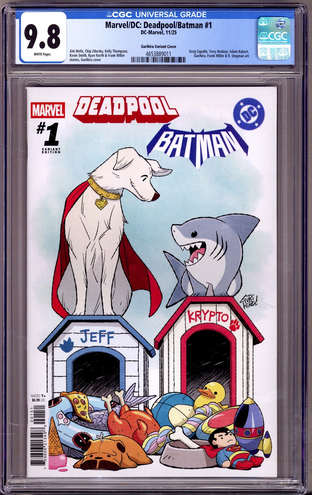 Marvel / DC: Deadpool / Batman 1 CGC 9.8 (NM/M) Ma | CaptCan