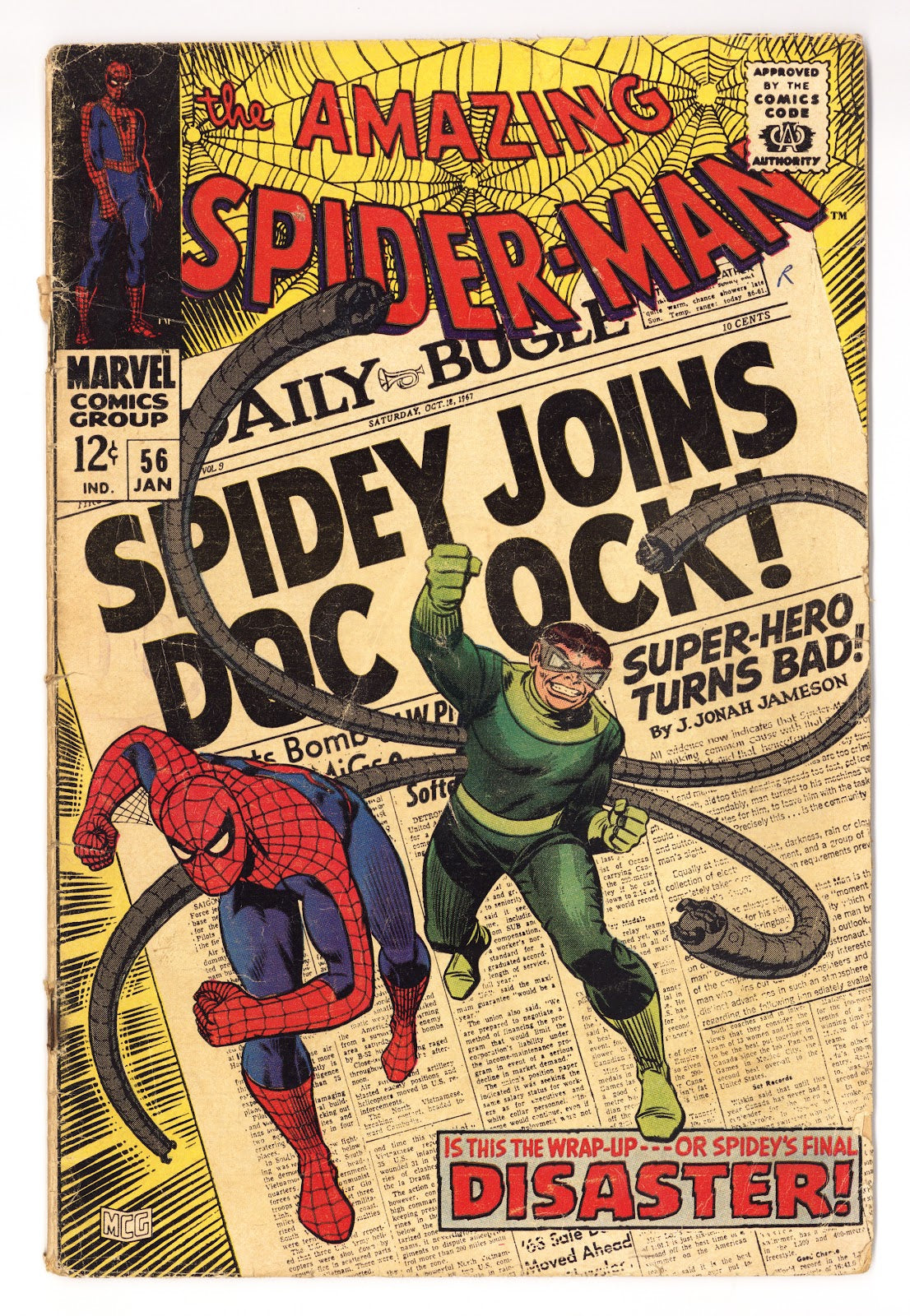 The Amazing Spider-Man Vol 1 56 GD (2.0) (1968) 