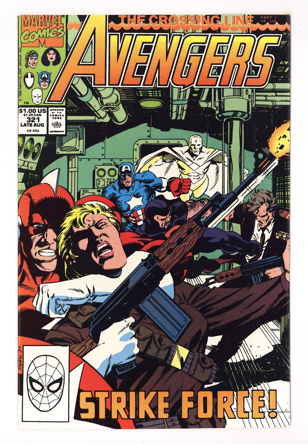 The Avengers Vol 1 321 High Grade (1990)