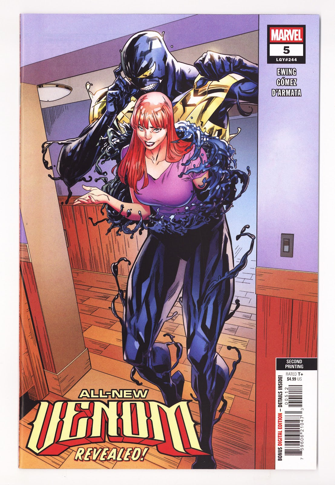 All-New Venom   5 (244)  High Grade   (2025) Gomez   2nd Print  