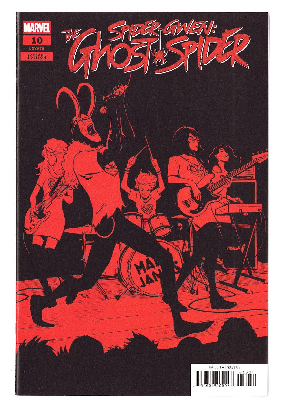 Spider-Gwen: The Ghost-Spider Vol 2 10 (70) High Grade (2025) Garbett Foreshadow Variant 