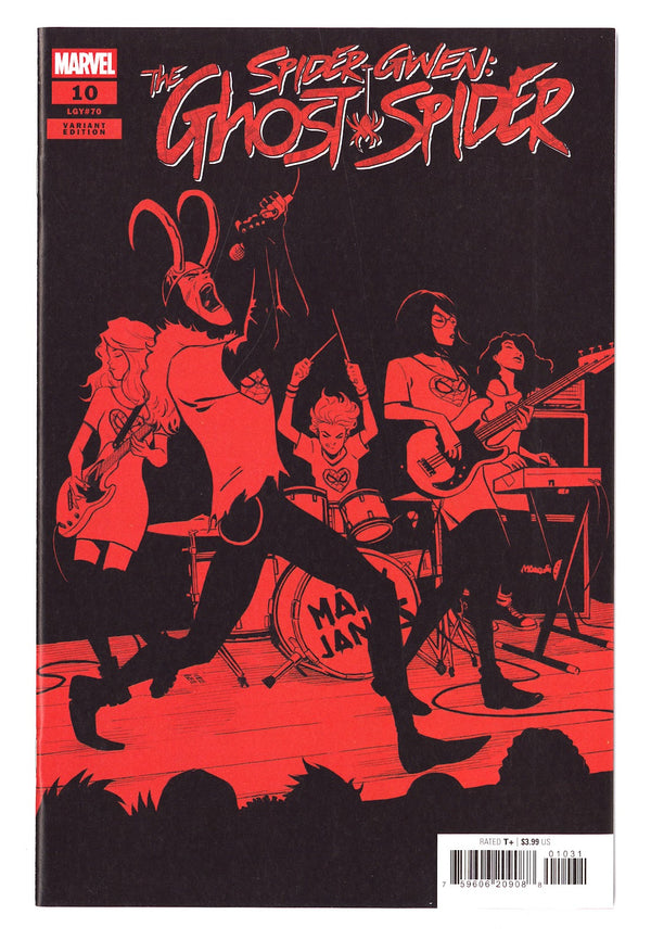 Spider-Gwen: The Ghost-Spider Vol 2 10 (70) High Grade (2025) Garbett Foreshadow Variant
