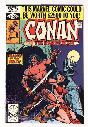Conan the Barbarian Vol 1 114  High Grade   (1980)