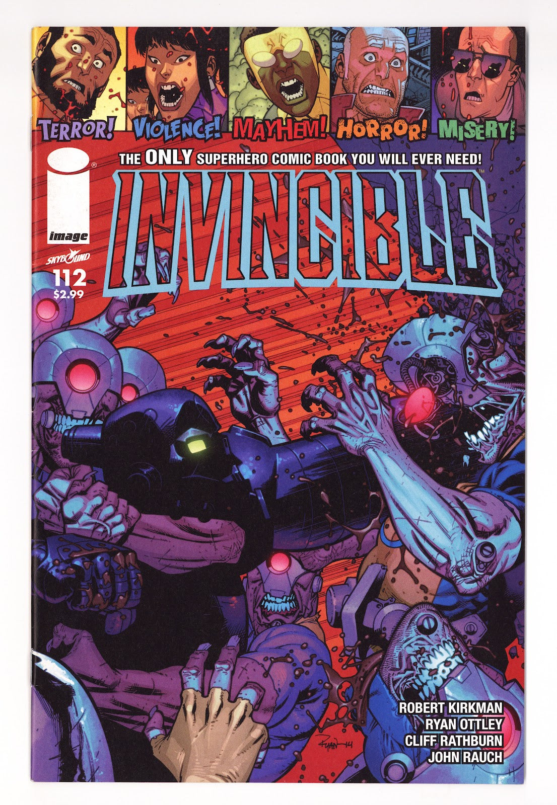 Invincible 112 VF/NM (9.0) (2014) 