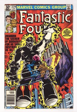 Fantastic Four Vol 1 229  Low Grade   (1981)   Newsstand