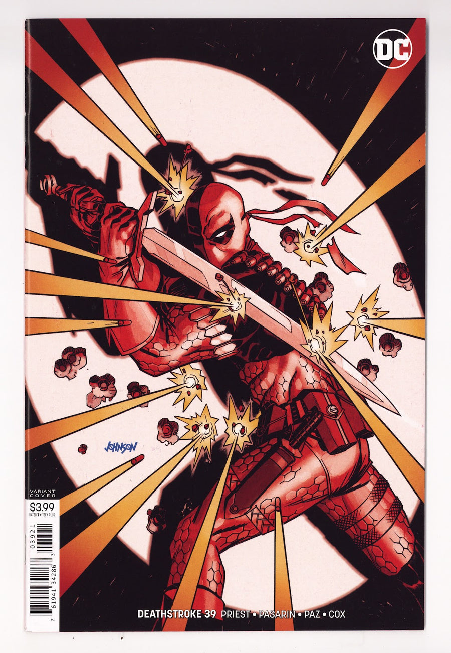 Deathstroke Vol 4 39  High Grade   (2019) Johnson   Variant