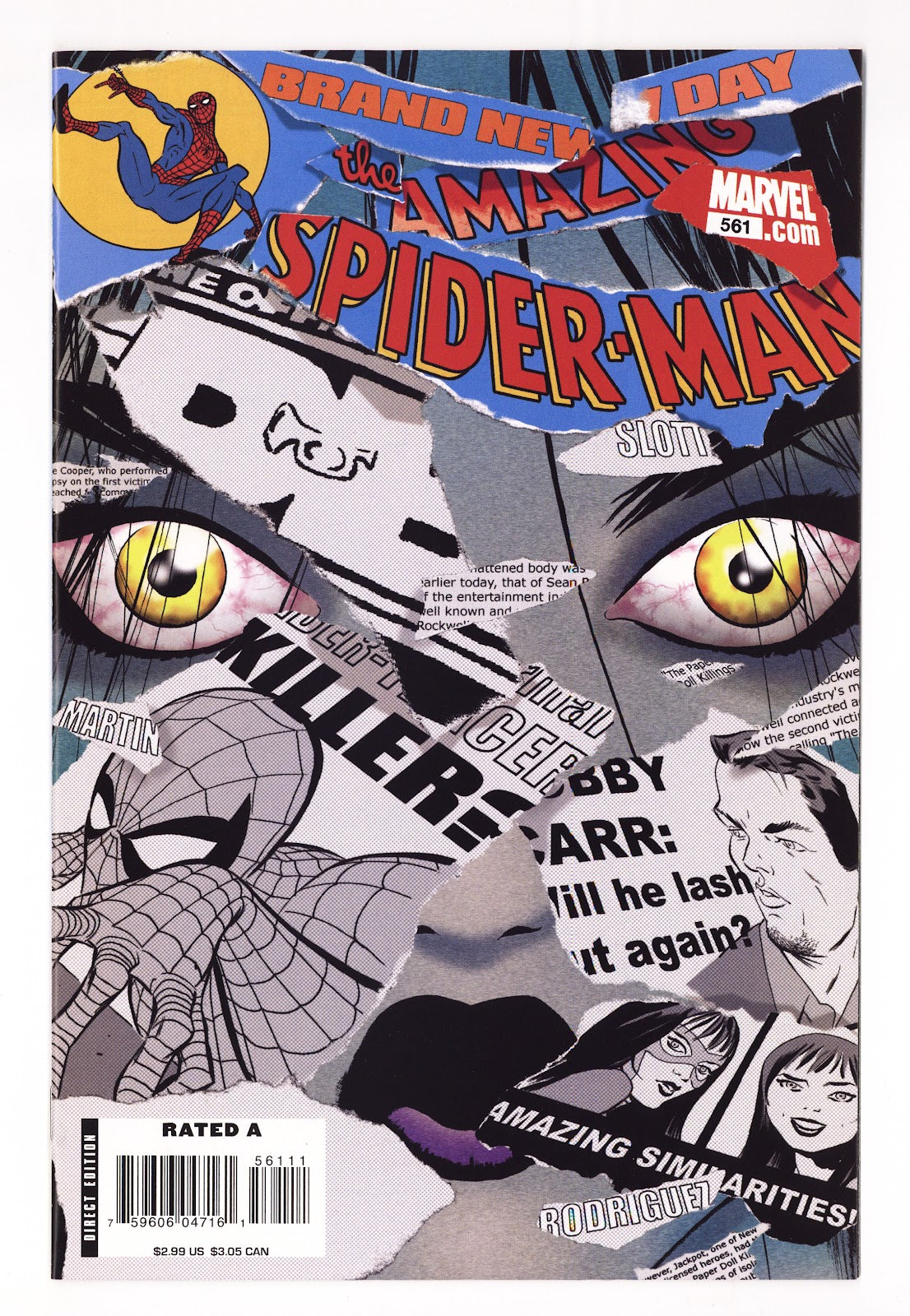 The Amazing Spider-Man Vol 2 561 High Grade (2008)  