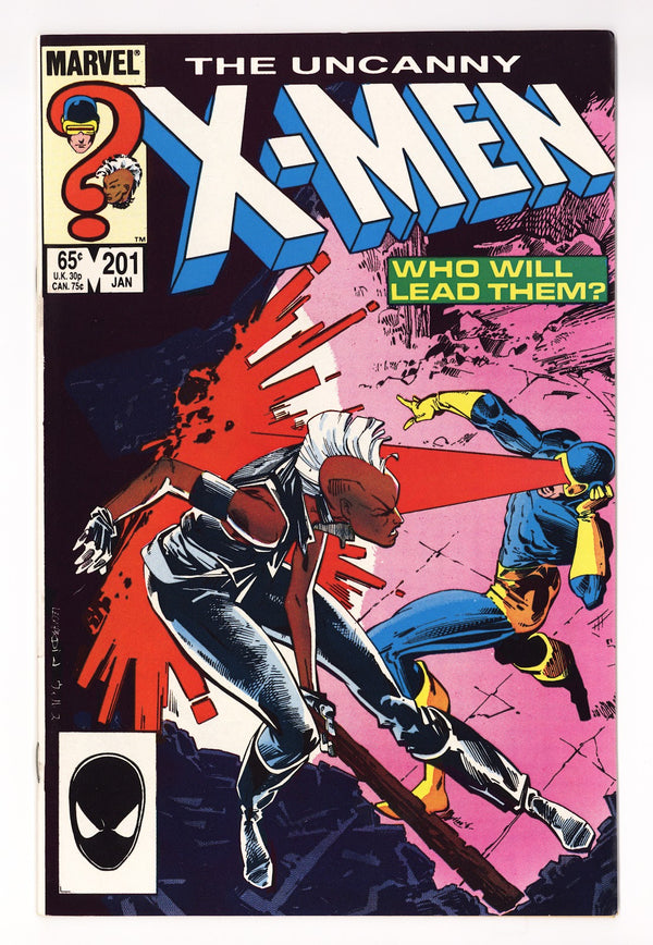 The Uncanny X-Men Vol 1 201  VF+ (8.5)   (1986)