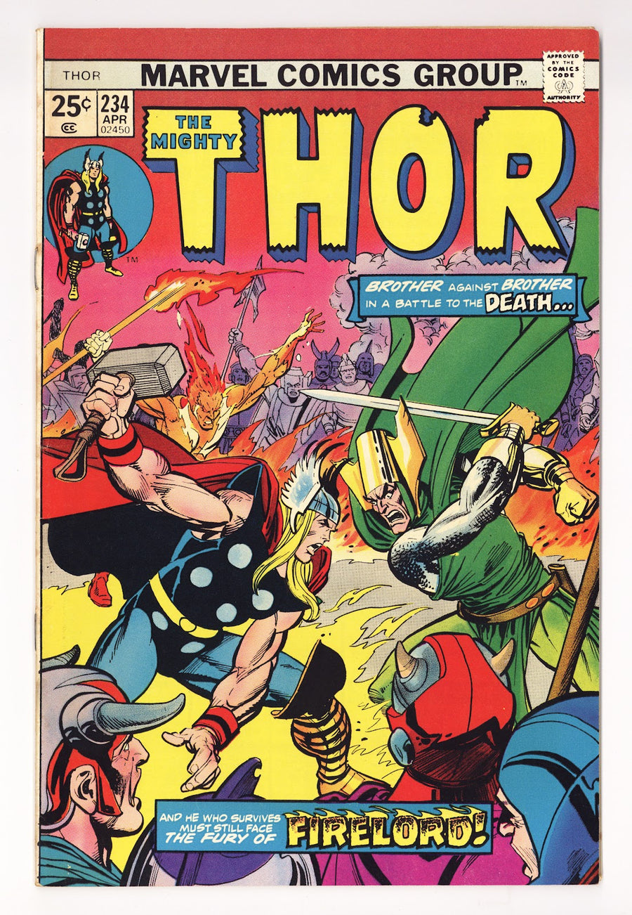 Thor Vol 1 234  Mid Grade   (1975)     