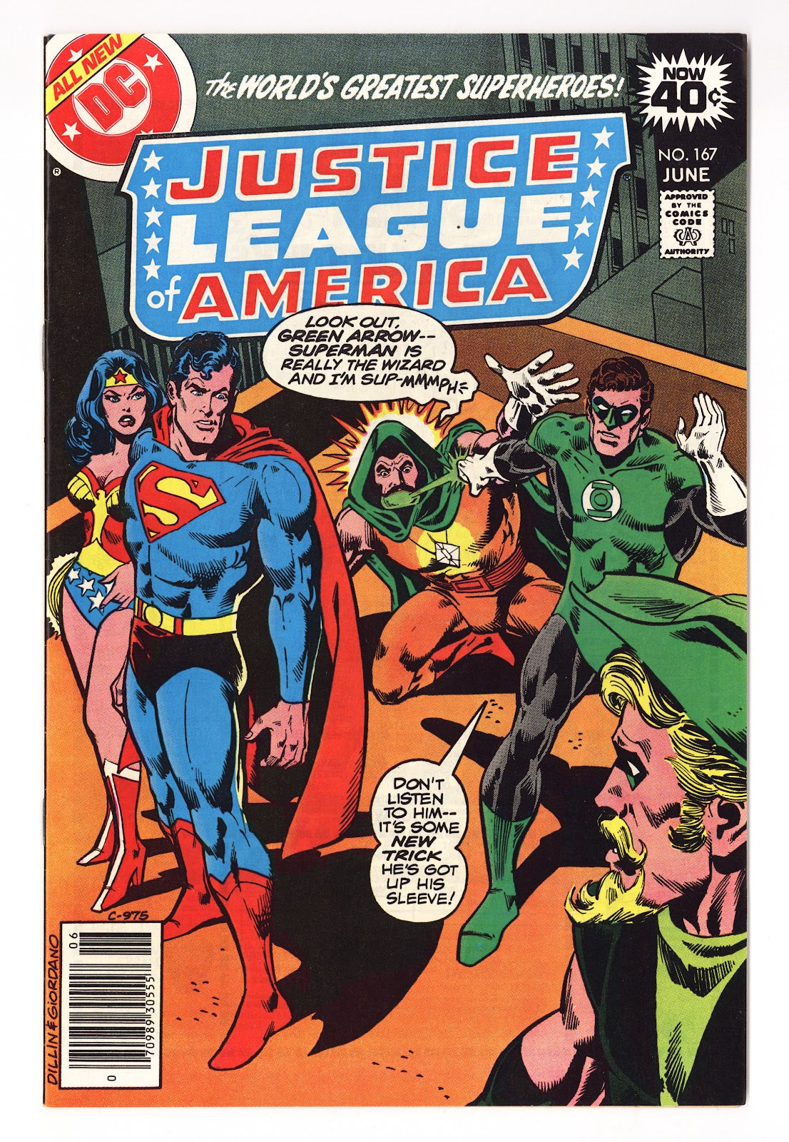 Justice League of America Vol 1 167 Mid Grade (1979) 