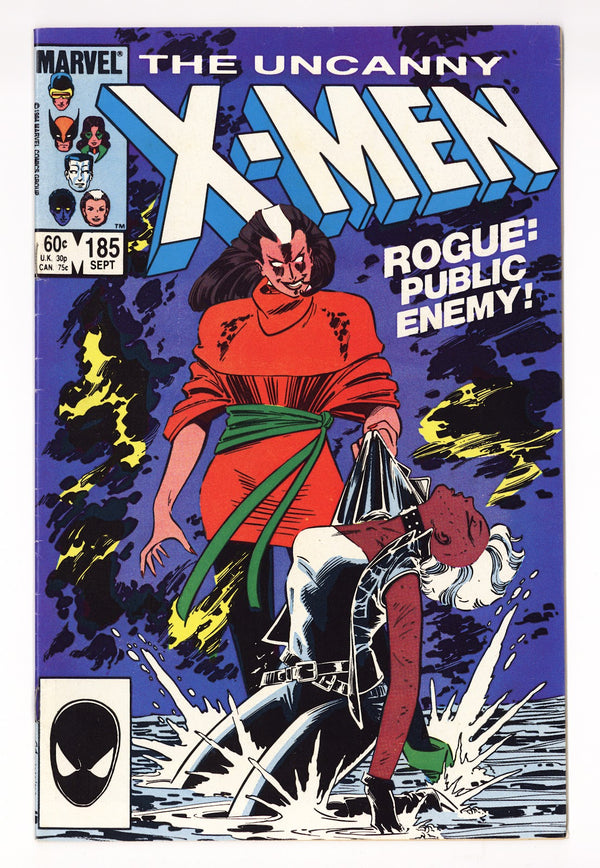 The Uncanny X-Men Vol 1 185  Mid Grade   (1984)