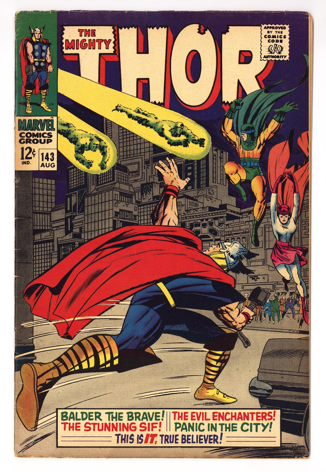 Thor Vol 1 143 FN- (5.5) (1967) 