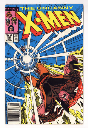 The Uncanny X-Men Vol 1 221  VG (4.0)   (1987)   Newsstand