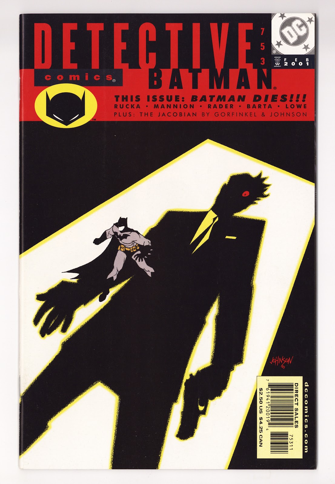 Detective Comics Vol 1 753  High Grade   (2001)