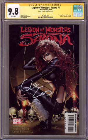 Legion of Monsters: Satana 1 CGC 9.8 (NM/M) (2007) Signed x1 Cover Greg Land