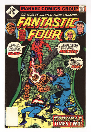 Fantastic Four Vol 1 187 Low Grade (1977) Whitman