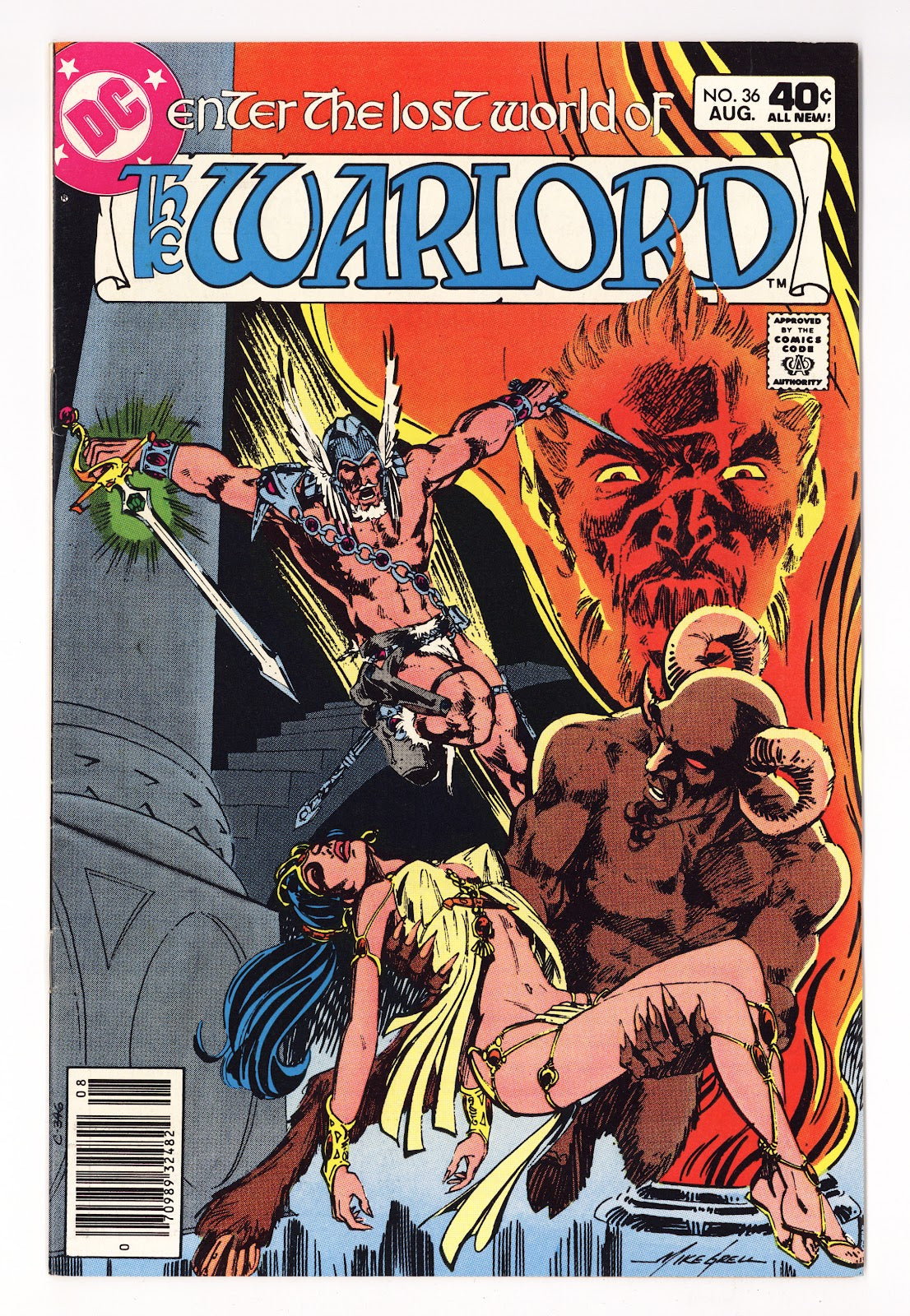 Warlord Vol 1 36  Mid Grade   (1980)     