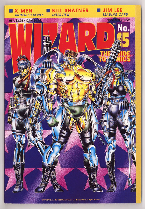 Wizard: The Comics Magazine 15 Mid Grade (1992)