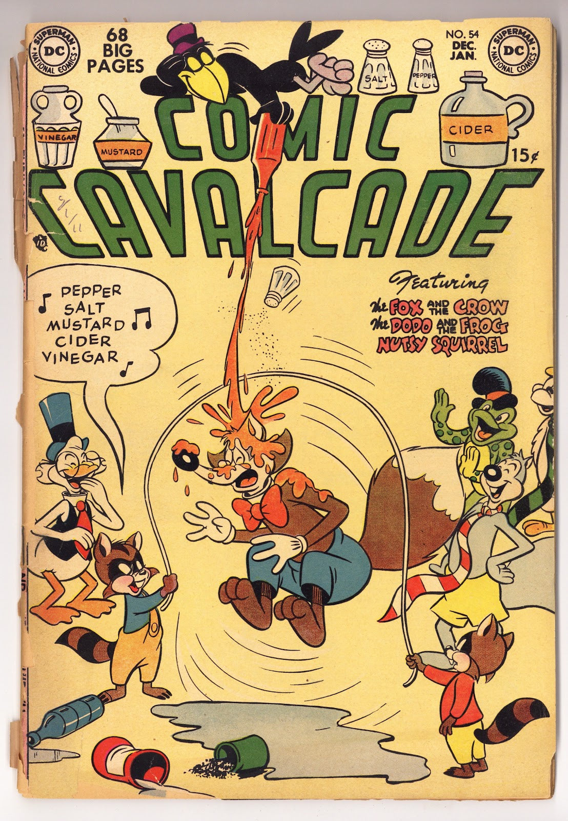 Comic Cavalcade   54  PR (0.5)   (1952)