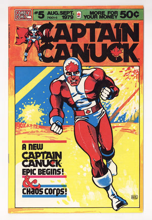 Captain Canuck Vol 1 5 High Grade (1979)