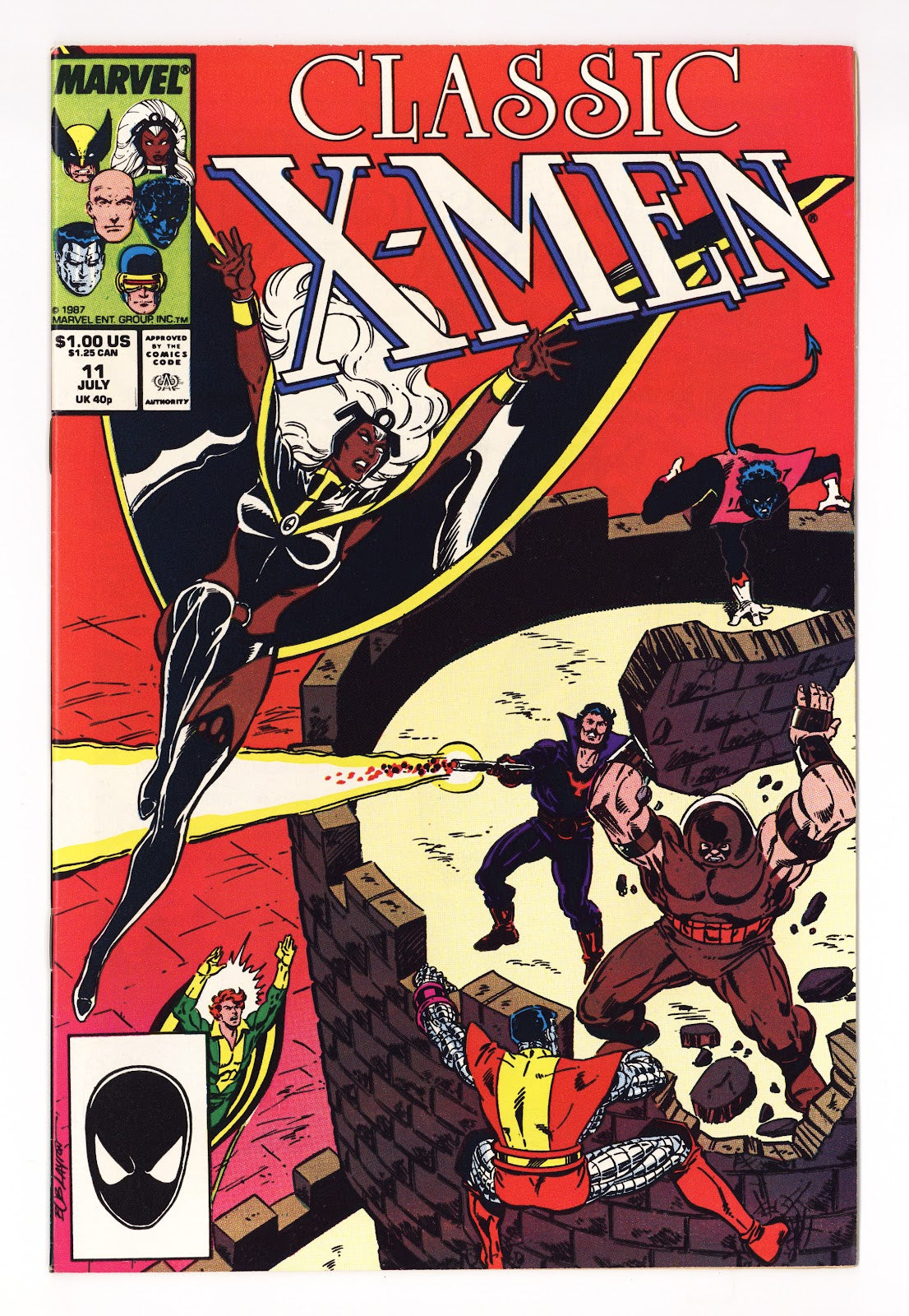 Classic X-Men 11 Mid Grade (1987) Direct 