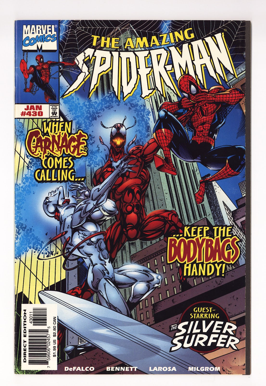 The Amazing Spider-Man Vol 1 430 VF (8.0) (1998) 