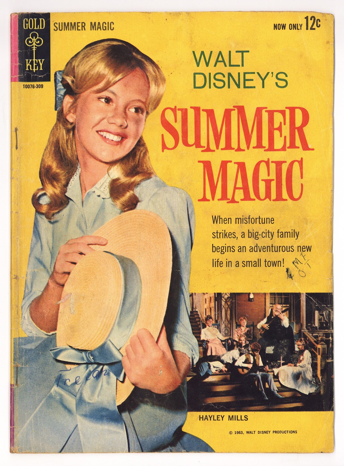 Walt Disney's Summer Magic [nn] GD+ (2.5) (1963) 