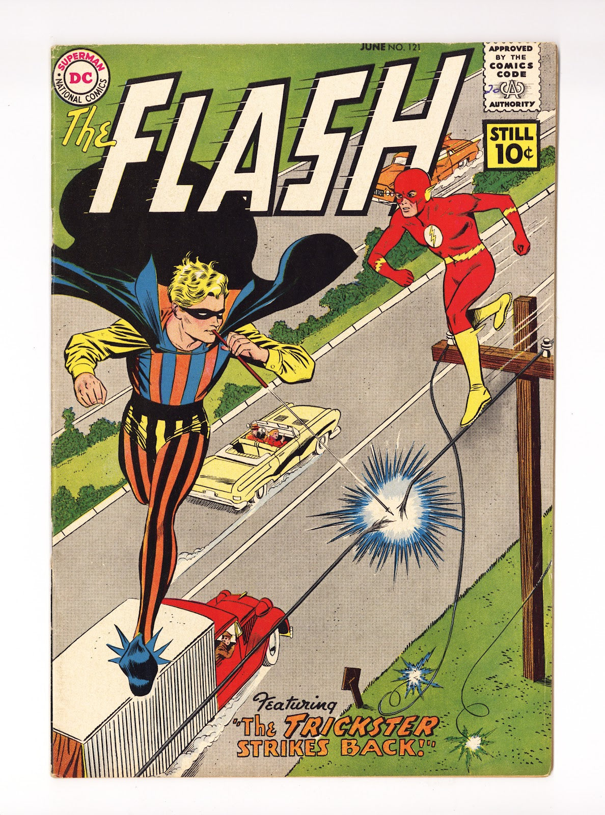 The Flash Vol 1 121  FN (6.0)   (1961)     