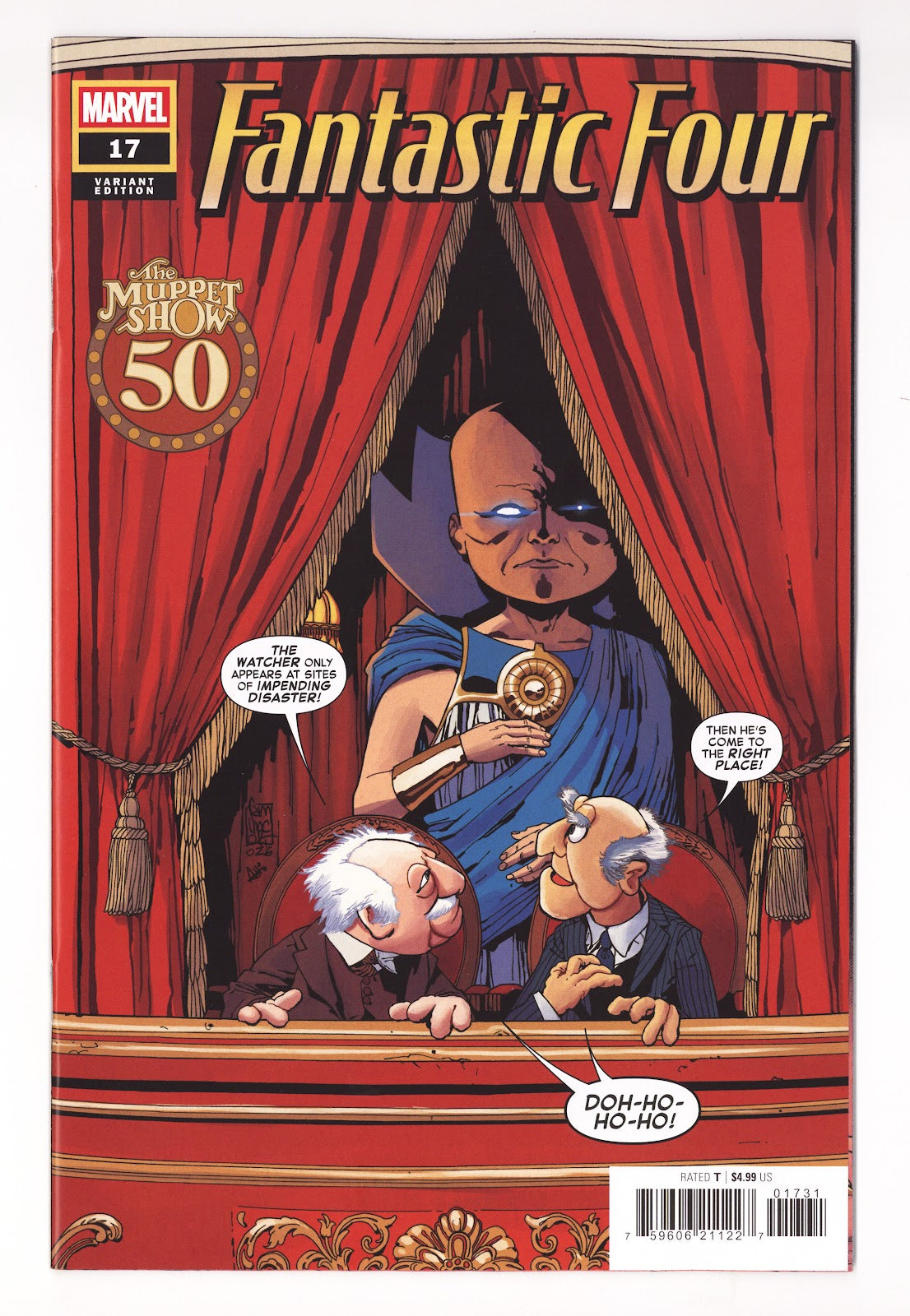 Fantastic Four Vol 8 #17 (2026) Camuncoli Variant