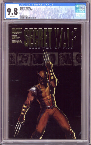 Secret War   2 CGC 9.8 (NM/M)   (2004)