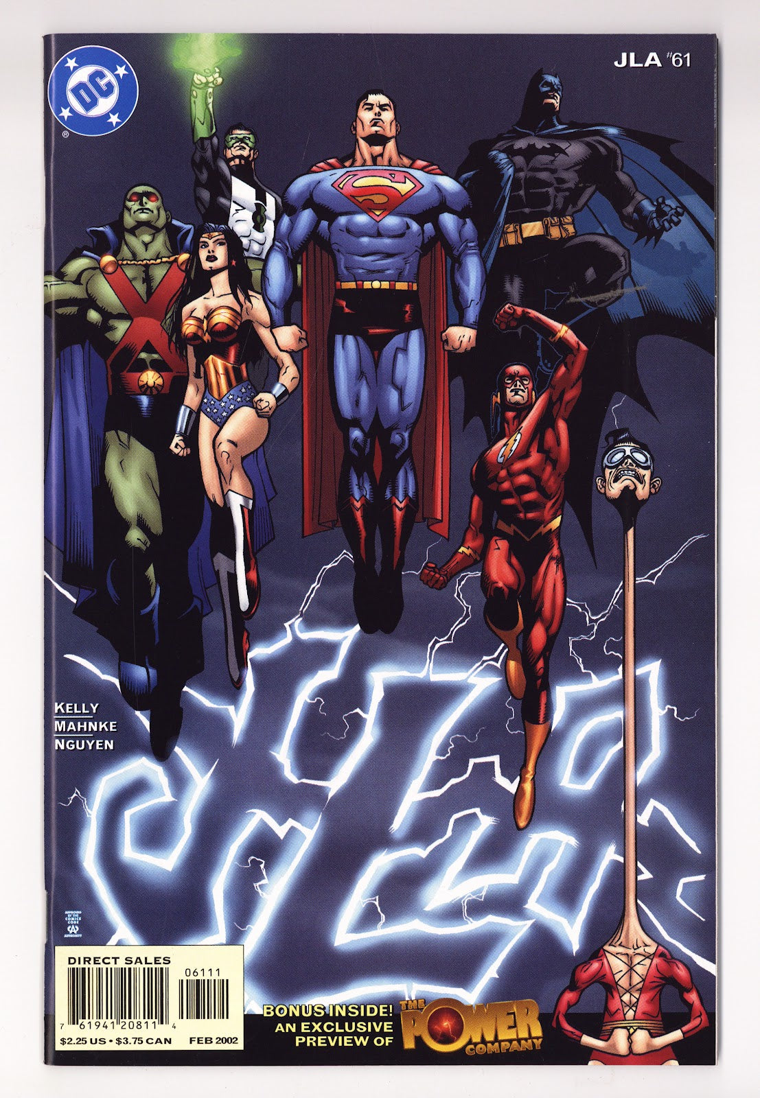 JLA 61 High Grade (2002) Direct Sales 