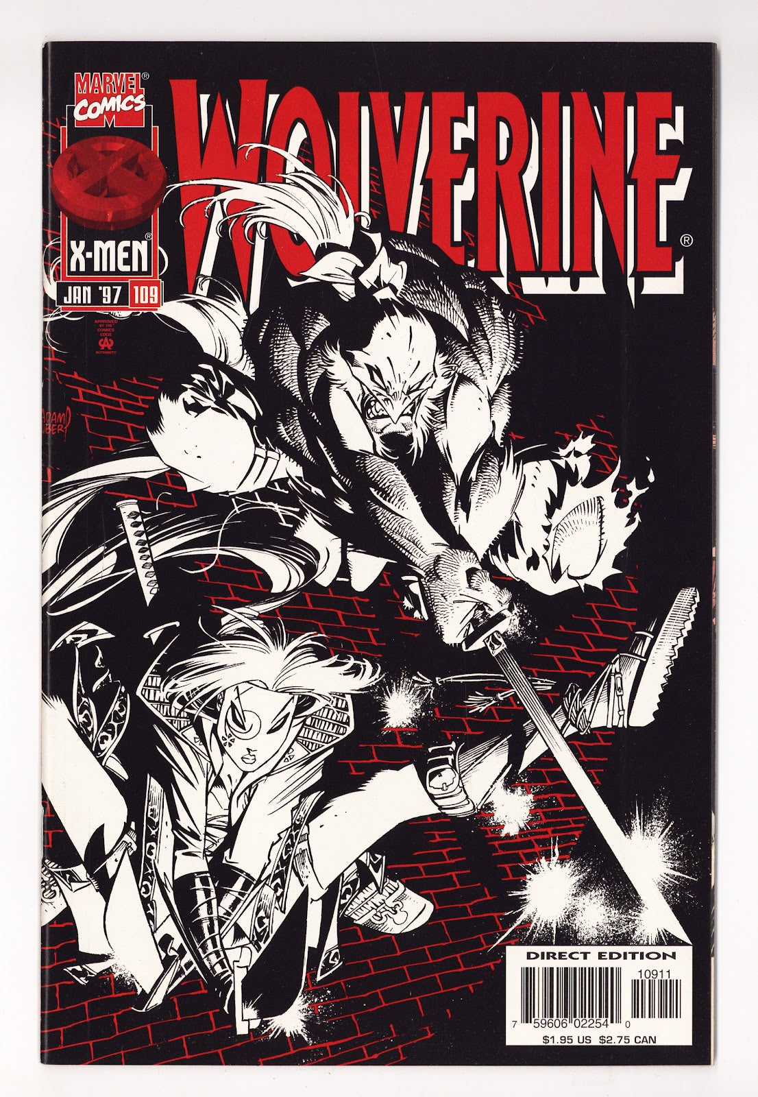Wolverine Vol 2 109  High Grade   (1997)     