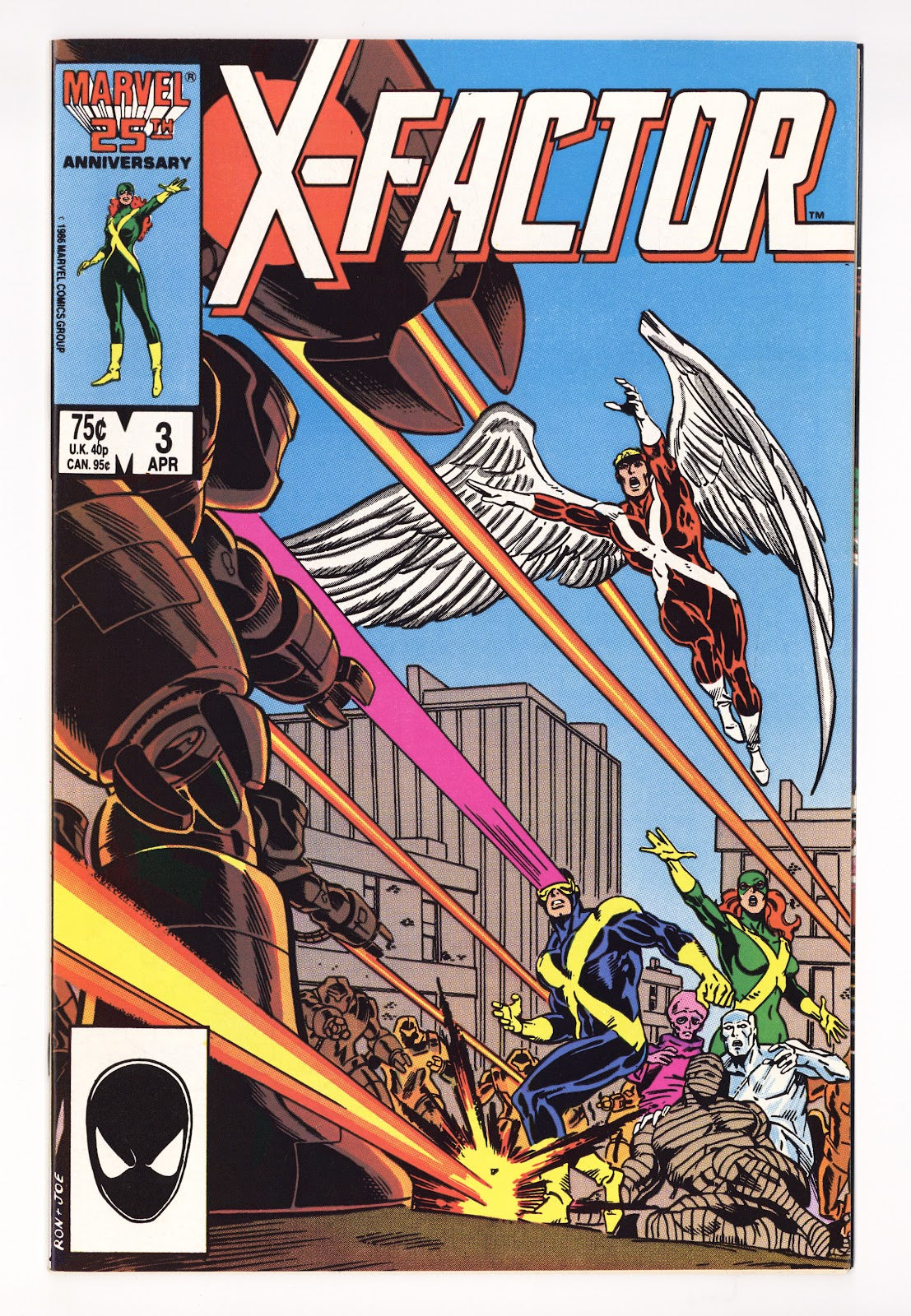 X-Factor Vol 1 3 High Grade (1986) Direct 