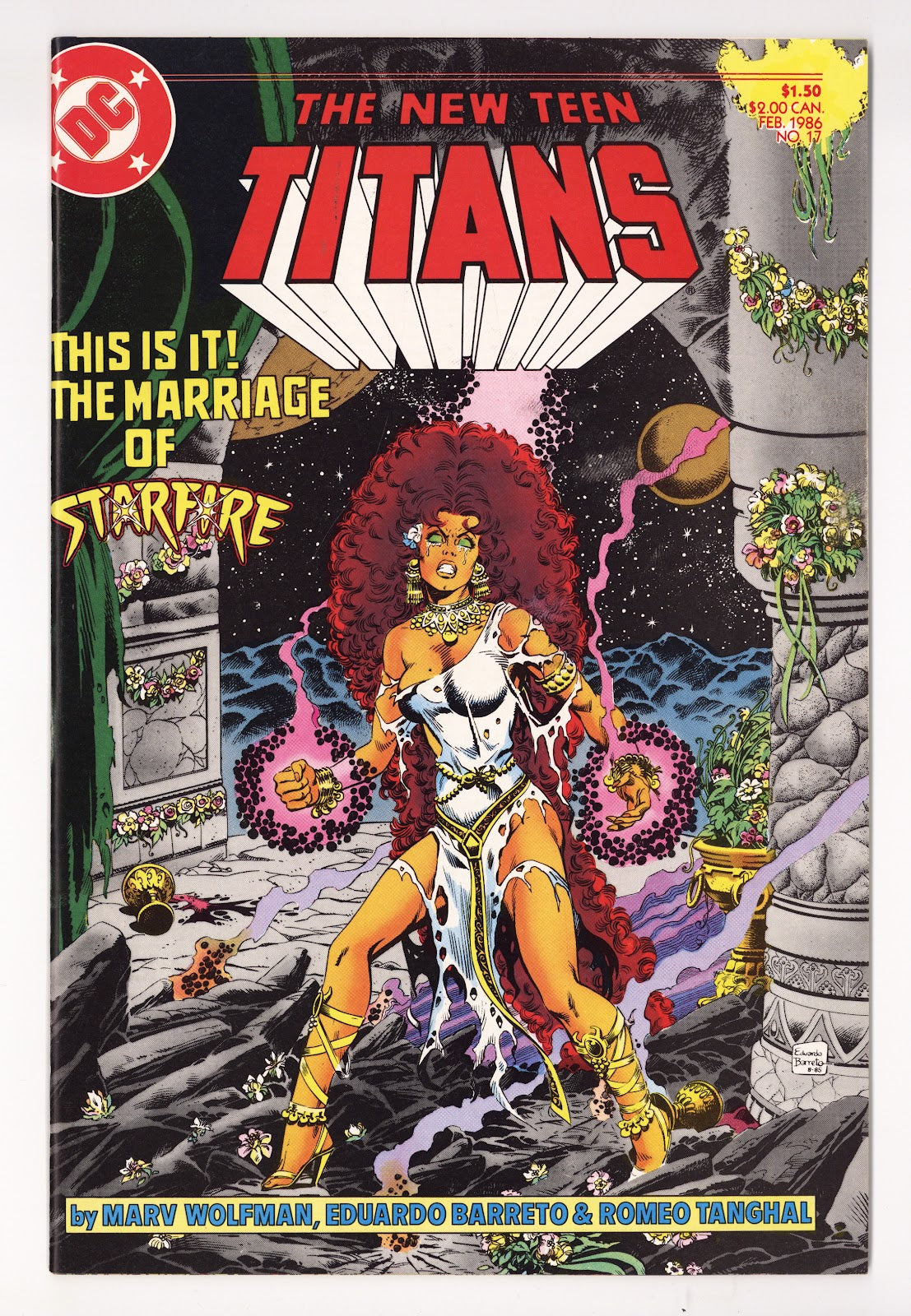 The New Teen Titans Vol 2 17 High Grade (1986) 