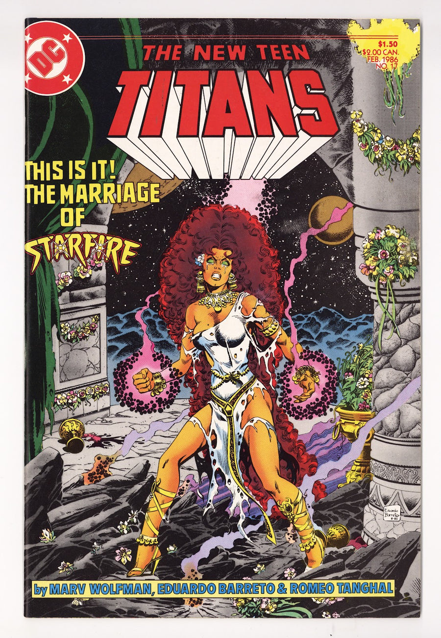 The New Teen Titans Vol 2 17 High Grade (1986) 