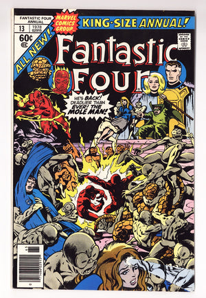 Fantastic Four Annual Vol 1 13 Mid Grade (1978)