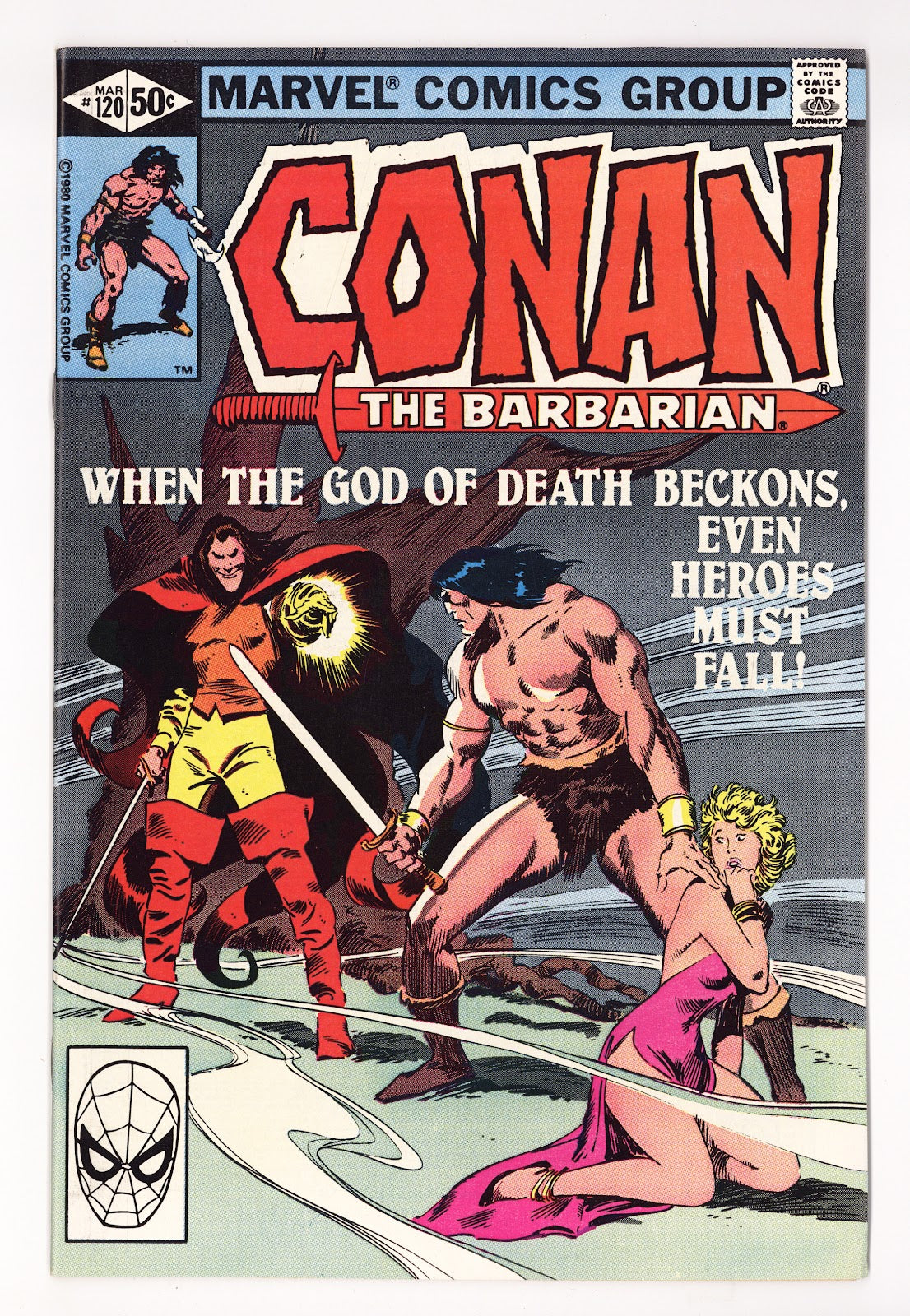 Conan the Barbarian Vol 1 120 High Grade (1981) 