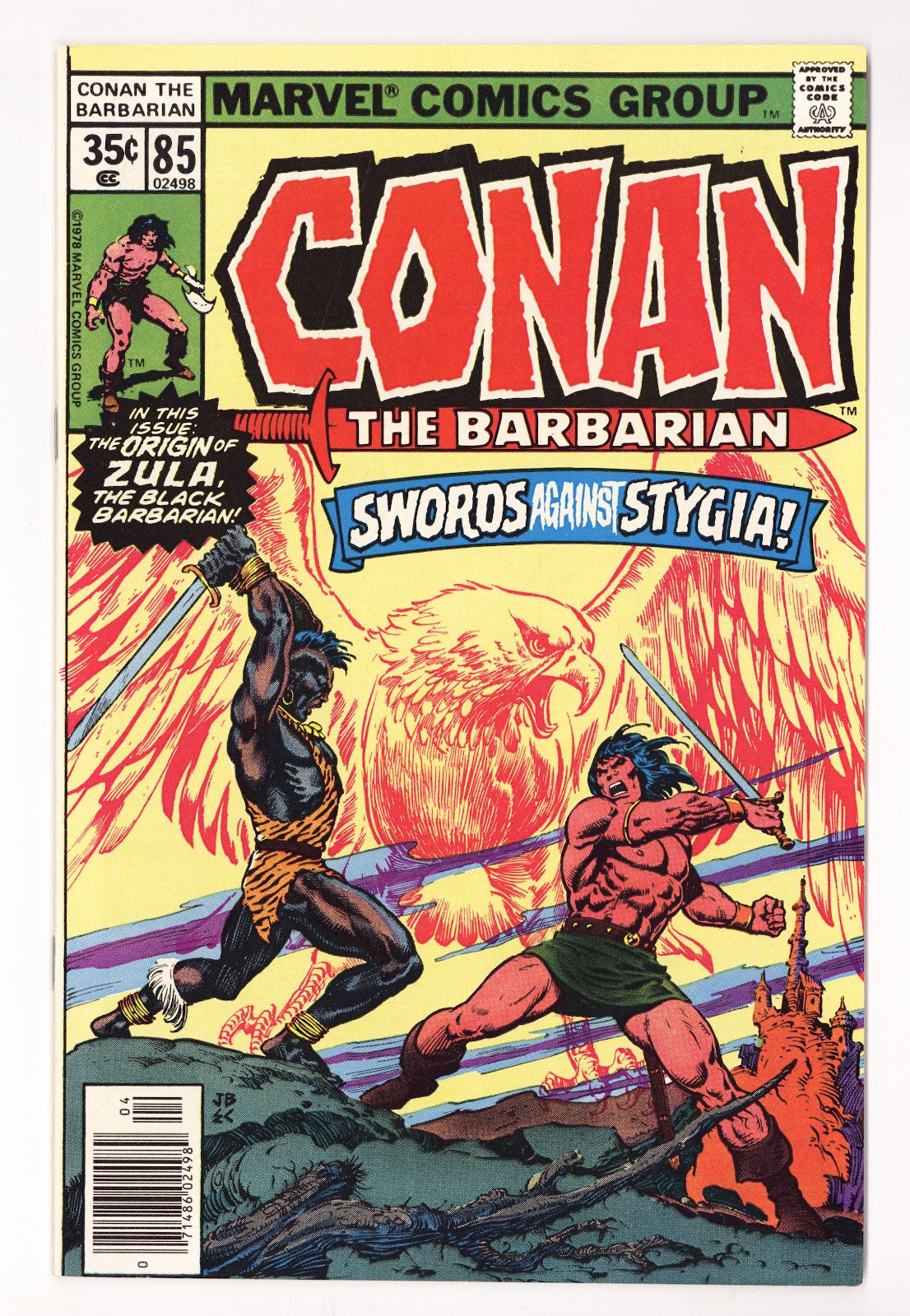 Conan the Barbarian Vol 1 85  Mid Grade   (1978)     