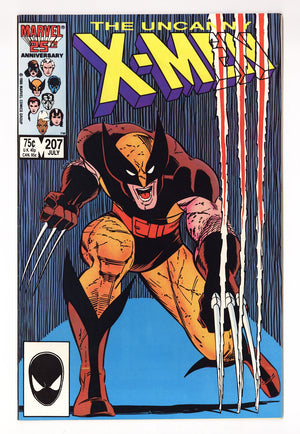 The Uncanny X-Men Vol 1 207  FN/VF (7.0)   (1986)