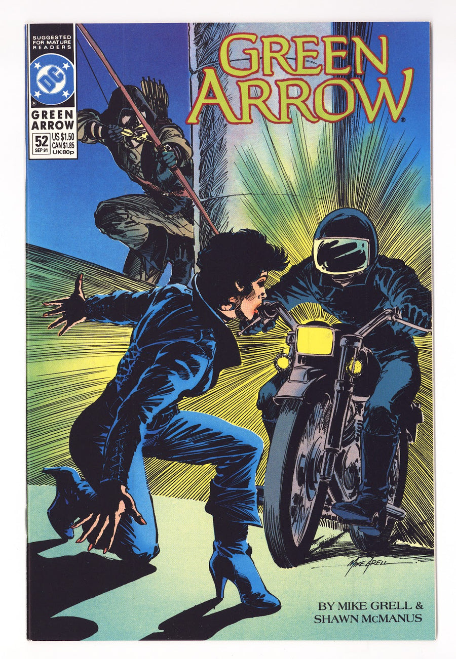 Green Arrow Vol 2 52  High Grade   (1991)