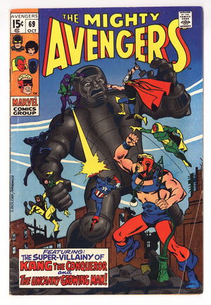 The Avengers Vol 1 69 VG/FN (5.0) (1969)