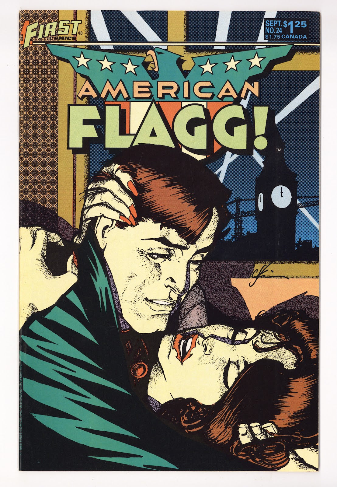 American Flagg! Vol 1 24 High Grade (1985)  