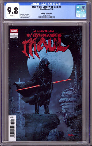 Star Wars: Shadow of Maul 1 CGC 9.8 (NM/M) (2026) Panosian Variant